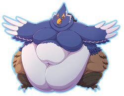 1boy bhm breath_of_the_wild catrubs fat_ass fatfur fatty furry male_only morbidly_obese morbidly_obese_male obese obese_male revali ssbhm the_legend_of_zelda the_legend_of_zelda:_breath_of_the_wild ussbhm