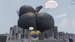 2girls big_ass big_breasts breasts bubble_butt female gardevoir growth huge_ass huge_breasts hump hyper hyper_ass hyper_breasts macro multiple_girls nintendo pokémon_(species) pokemon pokemon_(species) thick_thighs vanessa_(zer0264) wide_hips zer0264