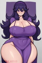 ai_generated charlie_hustle deep_cleavage freckles hex_maniac huge_breasts pokemon tagme thick_thighs wide_hips