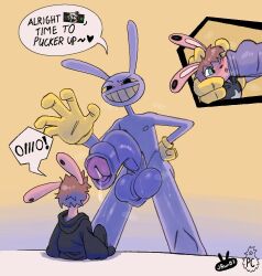 jax (the amazing digital circus) from glitch productions by jbun07