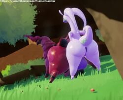 3d 3d_animation anal anal_penetration anal_sex anal_tugging animated anthro_on_feral anthro_penetrating_feral big_ass big_butt feral feral_penetrated goodra huge_ass kingofacesx male male/male male_only nintendo pokémon_(species) pokemon pokemon_(species) puffy_anus scolipede sex sound tagme video