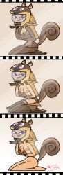 julia_(tdi) kingflurry51 squirrel_girl squirrel_tail total_drama_island total_drama_island_(2023) undressing