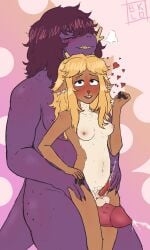 animal_genitalia animal_penis anthro anthro_on_anthro antlers balls bedroom_eyes big_penis bklo black_nails blonde_hair blush blush_lines bodily_fluids breasts broken_antler broken_horn brown_body brown_fur cervine_genitalia cervine_penis chest_tuft closed_eyes colored_nails countershade_fur countershade_torso countershading crotch_tuft cum cumshot dark_hair deer deltarune duo ejaculation erection eyebrows eyelashes fingers freckled_face freckles fur furry_balls genital_fluids genitals glans grin gynomorph gynomorph/gynomorph gynomorph_anthro hair hair_over_eye half-closed_eyes hand_on_another's_hip hand_on_hip heart_reaction heart_symbol hi_res holding_hips horn huge_cock inner_ear_fluff intersex intersex/intersex intersex_anthro interspecies intimate leg_tuft long_ears long_hair long_tail looking_at_genitalia looking_at_penis looking_pleasured love mammal nails narrowed_eyes nervous nervous_smile new_world_deer nipples noelle_holiday nude nude_anthro nude_gynomorph nude_intersex orgasm orgasm_face penile penile_spines penis penis_awe penis_size_difference penises_touching pink_nipples pink_penis purple_body purple_skin purple_tail raised_arm red_nose red_penis reindeer reptile romantic romantic_couple romantic_sex scalie seductive sex sharp_teeth signature simple_background small_breasts small_penis smile smoke smoke_from_nose standing standing_sex susie_(deltarune) tail teeth thick_thighs thigh_sex tuft undertale_(series) wavy_mouth