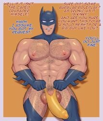 batman batman_(series) burglar gay hairy_male kiddeathx_(artist) male male_only roleplay thong underwear yellow_thong