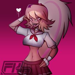 fkimnsfw helluva_boss human_verosika_mayday pose tagme verosika_mayday_(helluva_boss) vivziepop