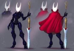 1girls aeldari crossover eldar female female_only hollow_knight hornet_(hollow_knight) robot robot_girl spacemaxmarine warhammer_(franchise) warhammer_40k wraithlord