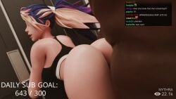 1boy 1girls 3d 3d_animation 4k akali animated asian asian_female big_ass black_guy black_man bottomless dark-skinned_male dark_skin fat_ass fucked_from_behind gym gym_clothes huge_ass interracial league_of_legends less_than_30_seconds light-skinned_female light_skin moaning moaning_in_pleasure nythra3d opennsfwsp paag penetration penis ponytail shorter_than_30_seconds skin_contrast sound straight_sex streaming tagme thrusting treadmill very_dark_skin video