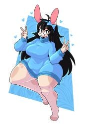 big_breasts breasts female furry huge_breasts nonarycubed tagme thick_thighs wide_hips