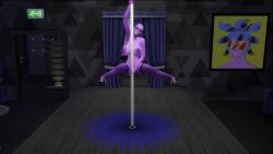 1girls 3d alien alien_girl alien_humanoid animation background_music bald bald_female big_ass big_breasts big_nipples blow_kiss dance dancer dancer_girl dancing female milf music naked naked_female no_sex nude nude_female original_character pole pole_dancer pole_dancing purple_skin sagging_breasts sarid_ofyaven_3(sim_doe) sexy sexy_dance short_playtime sim_doe sims sims4 sims_4 sound stockings stockings_thigh_highs stripclub stripper stripper_heels stripper_pole tagme the_sims the_sims_4 video