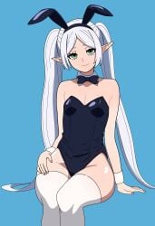 1girls adult adult_female bare_arms bare_chest bare_hands bare_hips bare_shoulders bare_skin bare_thighs black_bowtie black_bunny_ears black_bunnygirl_costume black_bunnysuit black_hairband blue_background bojack198 bowtie breasts bunny_ears bunny_tail bunnygirl bunnygirl_outfit calves cleavage closed_mouth_smile collar collarbone curvaceous curvaceous_body curvaceous_female curvaceous_figure curvaceous_hips curvaceous_thighs curvy curvy_body curvy_female curvy_figure curvy_hips curvy_thighs dot_nose elf elf_ear elf_ears elf_female elf_girl exposed_arms exposed_chest exposed_hips exposed_shoulders exposed_skin exposed_thighs fair_skin female female_focus female_only fingernails fingers flat_belly flat_breasts flat_chest flat_chested frieren green_eyes green_eyes_female groin hairband hand_on_leg hand_on_own_leg hand_on_own_thigh hand_on_thigh head_tilt high_resolution highres knee_socks knees knees_together kneesocks lean_body lean_figure legs legs_closed legs_together legwear light-skined_female light-skinned light-skinned_female light_skin light_skin_female light_skinned light_skinned_female long_hair long_twintails looking_at_viewer mature mature_female nail_polish nails narrow_waist overknees parted_bangs petite petite_body petite_breasts petite_female petite_girl petite_tits pink_fingernails pink_nail_polish pink_nails pointy_ears shiny_legs shiny_skin shiny_thighs shoulders sidelocks simple_background sitting skinny skinny_female skinny_girl skinny_waist slender_body slender_waist slim_girl slim_waist small_breasts smile smiley_face smiling smiling_at_viewer smirk smooth_chest smooth_skin solo sousou_no_frieren stockings thick_eyebrows thick_thighs thigh_highs thighhighs thighs thin_waist tilted_head twintails twintails_(hairstyle) upper_body v-line very_long_hair white_collar white_eyebrows white_hair white_hair_female white_knee_socks white_legwear white_stockings white_thigh_highs white_thighhighs white_wrist_cuffs wide_hips wrist_cuffs