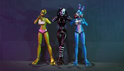 bonnie (disembowell) from five nights at freddy's by unknown artist