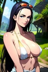 ai_generated female female_only nico_robin one_piece rusher_ai_art