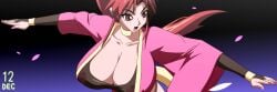 areola areola_slip big_breasts fatal_fury huge_breasts jyubei king_of_fighters mai_shiranui