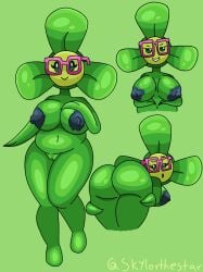 1girls ass blover_(pvz) breasts bubble_ass bubble_butt female flora_fauna i_hate_my_life_so_so_much_please_just_end_my_suffering plant plant_girl plant_humanoid plantie plants_vs._zombies plants_vs_zombies popcap_games pussy time_to_die_isn't_it? why_do_i_hear_boss_music?