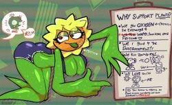 1girls anthro anthrofied ass breasts breasts female flora_fauna plant plant_girl plant_humanoid plantie plants_vs._zombies plants_vs_zombies popcap_games pussy sunflower_(pvz)