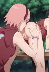 ai_generated anilingus bending_over boruto:_naruto_next_generations daughter eating_ass eating_pussy forest incest licking_ass mother mother_and_daughter naruto pussy sakura_haruno sarada_uchiha yuri