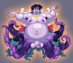 bara belly cecaelia chubby chubby_male disney fat fat_man gut hairy male male_only merfolk monster monster_boy moobs musclegut octopus octopus_boy octopus_humanoid octopus_tentacle octopus_tentacles prince_eric tentacle tentacle_monster tf the_little_mermaid transformation ursula_(the_little_mermaid) weight_gain