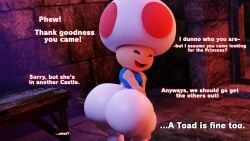 1boy ass big_ass big_butt butt fat_ass fat_butt fully_clothed huge_ass huge_butt impending_sex looking_at_viewer looking_back looking_back_at_viewer male male_only mario_(series) nintendo offscreen_character solo super_mario_bros. talking_to_viewer text thick_ass thick_butt toad_(mario) uncle_aiden