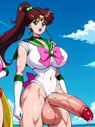 1futa ai_generated balls big_areola big_balls big_breasts big_cock big_penis big_testicles bishoujo_senshi_sailor_moon breasts brown_hair clothed clothing cum cumdrip dickgirl ejaculating_cum ejaculation erect erect_penis erection futa_only futanari futanurse gloves green_eyes huge_balls huge_breasts huge_cock huge_testicles human intersex large_areolae large_balls large_breasts large_penis large_testicles light-skinned_futanari light_skin linea_alba long_hair long_penis makoto_kino muscular muscular_futanari penis sailor_jupiter scrotum solo solo_futa testicles uncensored veiny_penis