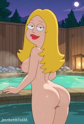 ai_generated american_dad blonde_hair cartoon francine_smith jeanbombila666