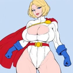 1girls ai_generated alien alien_girl alternate_breast_size curvaceous curvy dc dc_comics female huge_breasts kryptonian large_breasts looking_at_viewer mullon novelai power_girl solo solo_female solo_focus superheroine superman_(series) thick_thighs wide_hips