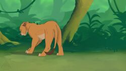 anthro anthro_on_feral anthro_penetrating anthro_penetrating_feral cum cum_in_pussy cum_inside disney elicitie feline female feral furry kiara kiara_(the_lion_king) lion male penetration presenting presenting_hindquarters tagme teasing the_lion_king video zoophilia