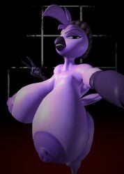 1girls 3d 3d_(artwork) angry_expression angry_face ass beat_banger big_ass big_breasts breasts female furry garry's_mod garry's_mod hat huge_ass huge_breasts looking_at_viewer naked naked_female purple_body simple_background solo solo_female usersale virusfur zoe_monroe