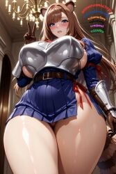 ai_generated big_breasts big_butt brown_hair patreon racoon_girl raphtalia tate_no_yuusha_no_nariagari the_rising_of_the_shield_hero thick_thighs ul7990