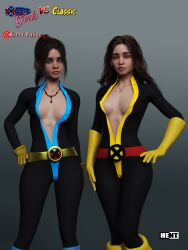 2girls 3d ass big_ass big_breasts bottom_heavy breasts bust busty chest curvaceous curvy curvy_figure female female_focus hent hero heroine hips hourglass_figure huge_ass huge_breasts human kitty_pryde large_ass large_breasts legs light-skinned_female light_skin marvel mature mature_female mutant shadowcat slim_waist superhero superheroine thick thick_hips thick_legs thick_thighs thighs top_heavy voluptuous waist wide_hips x-men x-men_evolution