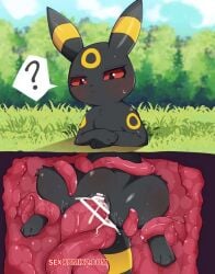 anime eeveelution feral kankaku_shadan pokémon_(species) pokemon pokemon_(species) tagme tentacle tentacle_pit umbreon unawareacles