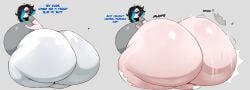 1girls andi_(space_left) ass ass_bigger_than_head ass_bigger_than_torso ass_body ass_expansion ass_slap big_ass big_breasts breasts bubble_butt bursting_clothes busty clothing dat_ass dialogue disembodied_hand edit fat_ass female female_focus huge_ass huge_breasts hyper hyper_ass large_ass large_breasts massive_ass moonraige original pants shirt slapping_ass space_left spanking spanking_ass text thick_ass thick_thighs thunder_thighs wardrobe_malfunction wide_hips