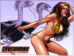 2006 basement_comics catthouse_studios cavewoman color colored meriem_cooper oni_(artist) roadkill_(catthouse_studios)