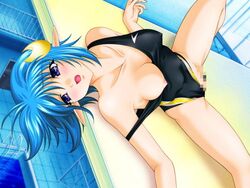 censored medium_breasts one-piece_swimsuit rena_lanford star_ocean star_ocean:_the_second_story swimsuit tagme