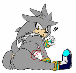 anus ass balls crisissilver male_only silver_the_hedgehog sonic_(series)