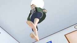 barefoot feet feet_focus feet_up foot_fetish footwear giantess mmd stomp stomped stomping tagme trample trampling tsunade video