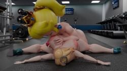 3d 3d_animation advertisement animal_genitalia animated anus aphrodisiac big_breasts blender blowjob body_control excercise futanari gym horsecock naked naked_futa naked_futanari nude nude_futa piranha_plant pornman princess_peach princess_rosalina rape sex tagme vagina vaginal_penetration vaginal_sex video workout