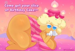 birthday_cake_cookie clothing cookie_run cookie_run_ovenbreak devsisters female fromariels looking_at_viewer tagme talking_to_viewer text