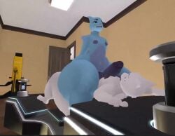 3d animated anthro ass big_ass big_penis bubble_butt erection erection_while_penetrated femboy ferialexonar gay gay_sex huge_ass huge_cock male male/male male_only mewtwo nintendo penis pokemon pokemon_(species) riding_penis sex tagme thick_thighs video wide_hips