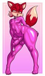 absurd_res ahe_gao anthro aroused balls big_balls big_penis blush bodily_fluids canid canine choker clothed clothing condom condom_suit crossdressing cum cum_in_clothing dhx2kartz ejaculation fan_character femboy filled_condom fox genital_fluids genitals gooning hi_res jewelry latex latex_clothing latex_skinsuit latex_suit looking_pleasured male mammal masturbation musk necklace nipple_outline orgasm orgasm_face penis precum presenting sega sexual_barrier_device simple_background skinsuit solo sonic_the_hedgehog_(series) spread_legs spreading tail tex_the_fox text thick_thighs tight_clothing tiptoes vein veiny_penis
