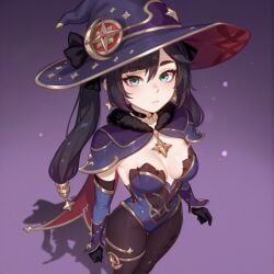 mona (genshin impact) from genshin impact by brokewyt