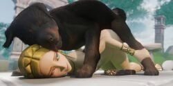 1dog 1girls 3d 3d_animation animated blender_(software) blnde_hair blonde_hair blueberg canine canine_on_female doggy_style extreme_content extremely_large_filesize female glowing glowing_eyes green_eyes h264_(codec) high_resolution interspecies jewelry large_filesize limited_visibility long_hair mp4 no_audio princess_zelda sex tagme taken_from_behind the_legend_of_zelda very_high_resolution video zoophilia