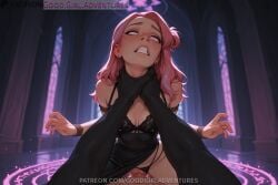 1girls ai_generated choking cock cum_in_pussy cum_inside demon demon_girl female magic sensual sex summoning summoning_circle vaginal_penetration vaginal_sex