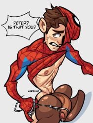 big_dick big_penis disney gay jabanxo marvel marvel_cinematic_universe marvel_comics mcu peter_parker precum sex_toy spider-man spider-man_(series) tom_holland twink yaoi