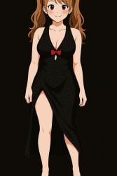 ai_generated artist_request charlotte_pudding clothing female female_only formal_wear one_piece pudding solo_female