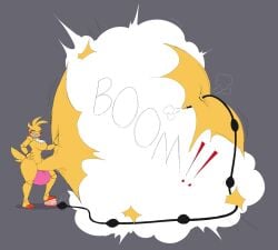 2025 air_inflation air_pump animatronic anthro avian balloon balls beeblimp bib big_balls big_breasts big_penis bird black_sclera blonde_hair blown_up breasts chicken clothing color_edit colored creaking dialogue digital_media_(artwork) english_text exploding_foreskin explosion five_nights_at_freddy's five_nights_at_freddy's_2 flat_colors foreskin foreskin_ballooning foreskin_inflation futanari galliform gallus_(genus) genitals grey_teeth gynomorph hair hi_res hose hose_in_foreskin hose_inflation huge_balls huge_cock hyper hyper_balls hyper_foreskin hyper_genitalia hyper_penis inflation intersex jalpunny looking_at_viewer machine motion_lines onomatopoeia panties penis penis_out_of_underwear phasianid pink_clothing pink_panties pink_underwear popped red_cheeks robot robot_anthro scottgames sharp_teeth smile smiling_at_viewer solo sound_effects speech_bubble swelling teeth text third-party_edit three-quarter_view tied_foreskin topwear toy_chica_(fnaf) translucent_foreskin uncircumcised underwear white_bib white_clothing white_eyes white_topwear yellow_body
