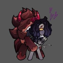 1n3_h1tw0nd3r5z anal anal_sex arms_tied biting_clothes blush choco_werehound_brute cookie_run cookie_run_kingdom cum gay gay_sex licorice_cookie male male_only ripped_clothing schwarzwalder yaoi