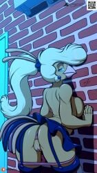 9:16 absurd_res anthro anus avian bird breasts don_bluth female galliform genitals goldie_pheasant hi_res phasianid pussy rock-a-doodle solo xdiegosilvax