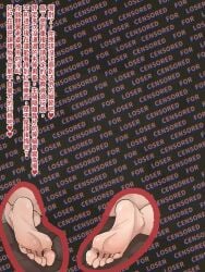 beta_safe brokao censored censored_for_betas feet femdom foot_fetish