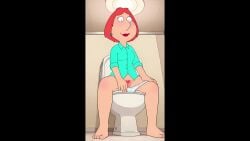 ai_assisted ai_generated ai_video bottomless bottomless_female caught_in_the_act caught_off_guard embarrassed embarrassed_female embarrassed_nude_female family_guy ginger ginger_female ginger_hair lois_griffin loop looping_animation panties_pulled_down pantiess_down peeing pubic_hair red_hair redhead_female scat sitting_on_toilet tagme toilet toilet_paper toilet_pee toilet_seat toilet_use video white_panties wiping_pussy