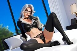 3d ai_generated black_cat black_cat_(fortnite) black_cat_(marvel) felicia_hardy fortnite marvel marvel_comics tagme the_fubuki
